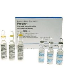 HCG Pregnyl 5000 IU Organon