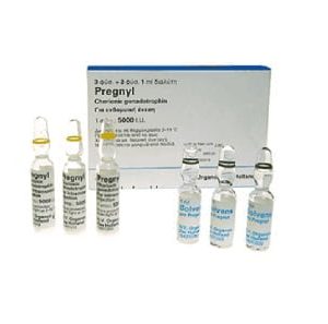 HCG Pregnyl 5000 IU Organon